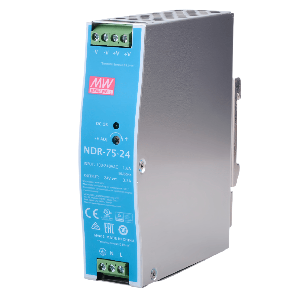 導(dǎo)軌型電源NDR系列NDR-75 / NDR-120 / NDR-240 / NDR-480