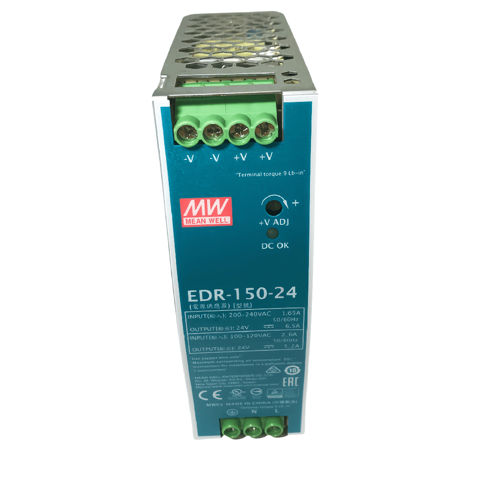 EDR-150-24 150W 工業(yè)用 DIN 導軌型單組輸出電源供應(yīng)器