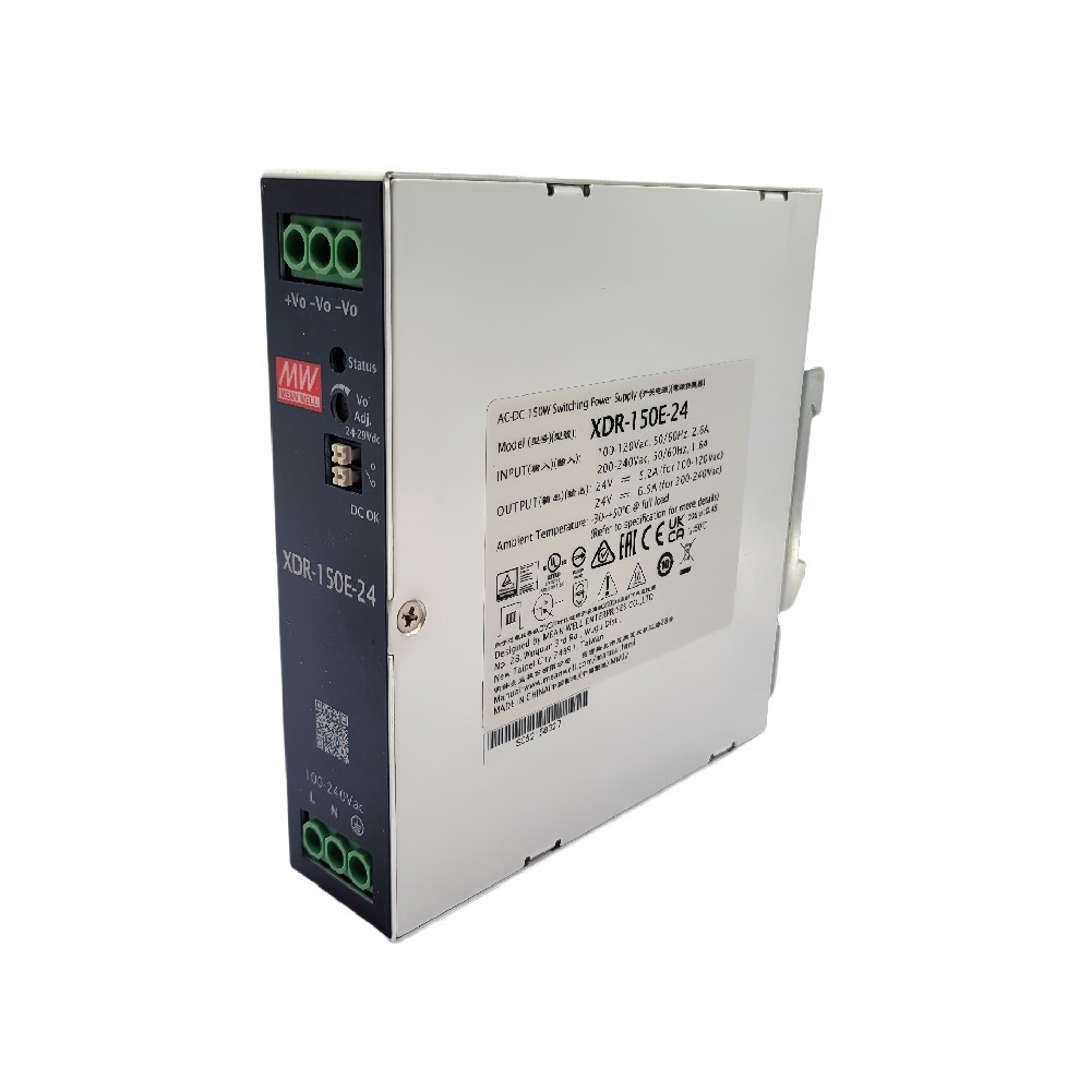 XDR-150E-36  明緯導(dǎo)軌式開關(guān)電源