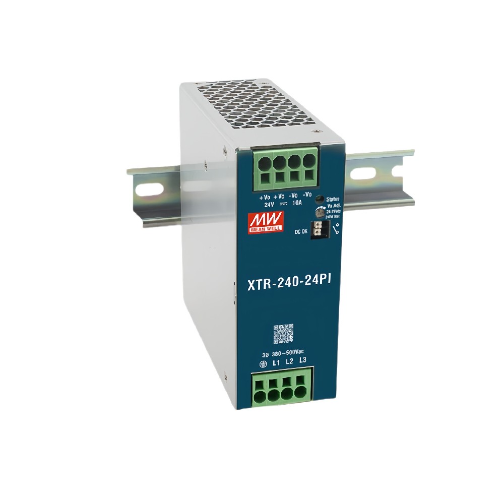 XTR-240-12  240W AC/DC 三相輸入超薄工業(yè)級(jí)導(dǎo)軌電源供應(yīng)器