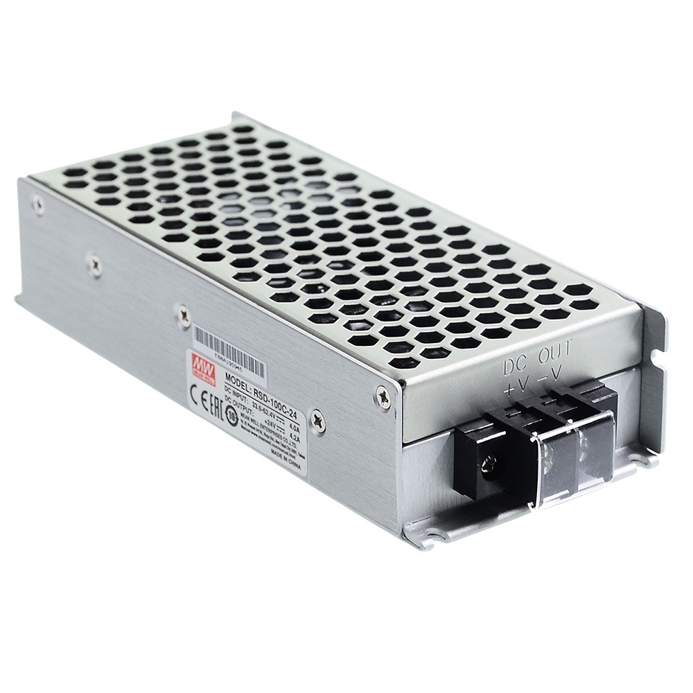 RSD-100B-12  100W 鐵路用單組輸出 DC-DC 轉換器