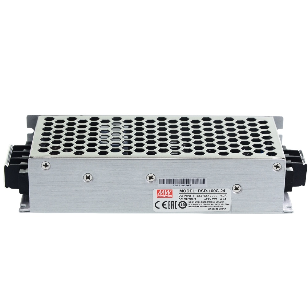 RSD-100D-24  100W 鐵路用單組輸出 DC-DC 轉(zhuǎn)換器